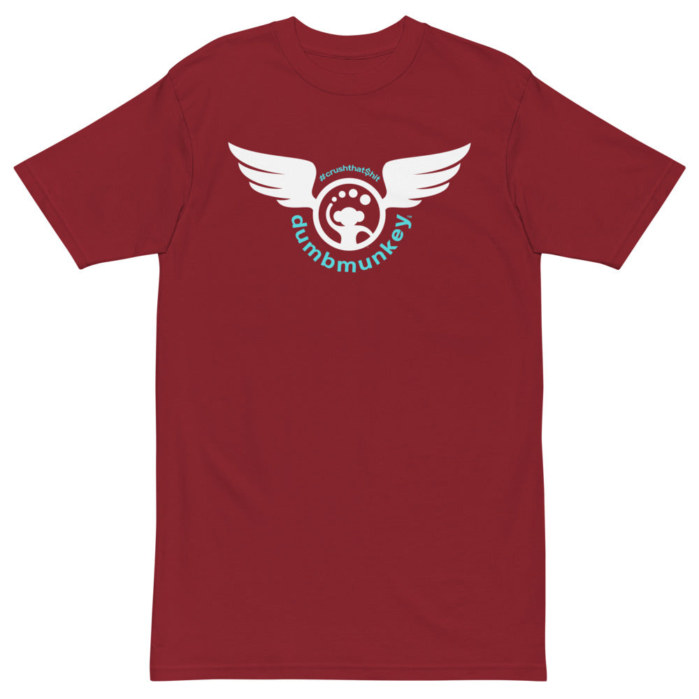 Dumbmunkey "Flight" Men’s/Unisex Heavy Ring-Spun T-Shirt