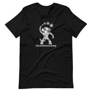 Dumbmunkey "Camo Grey" Men's/Unisex T-Shirt
