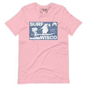 C.F. Porkfester's "Surf Wisco" Men's/Unisex T-Shirt