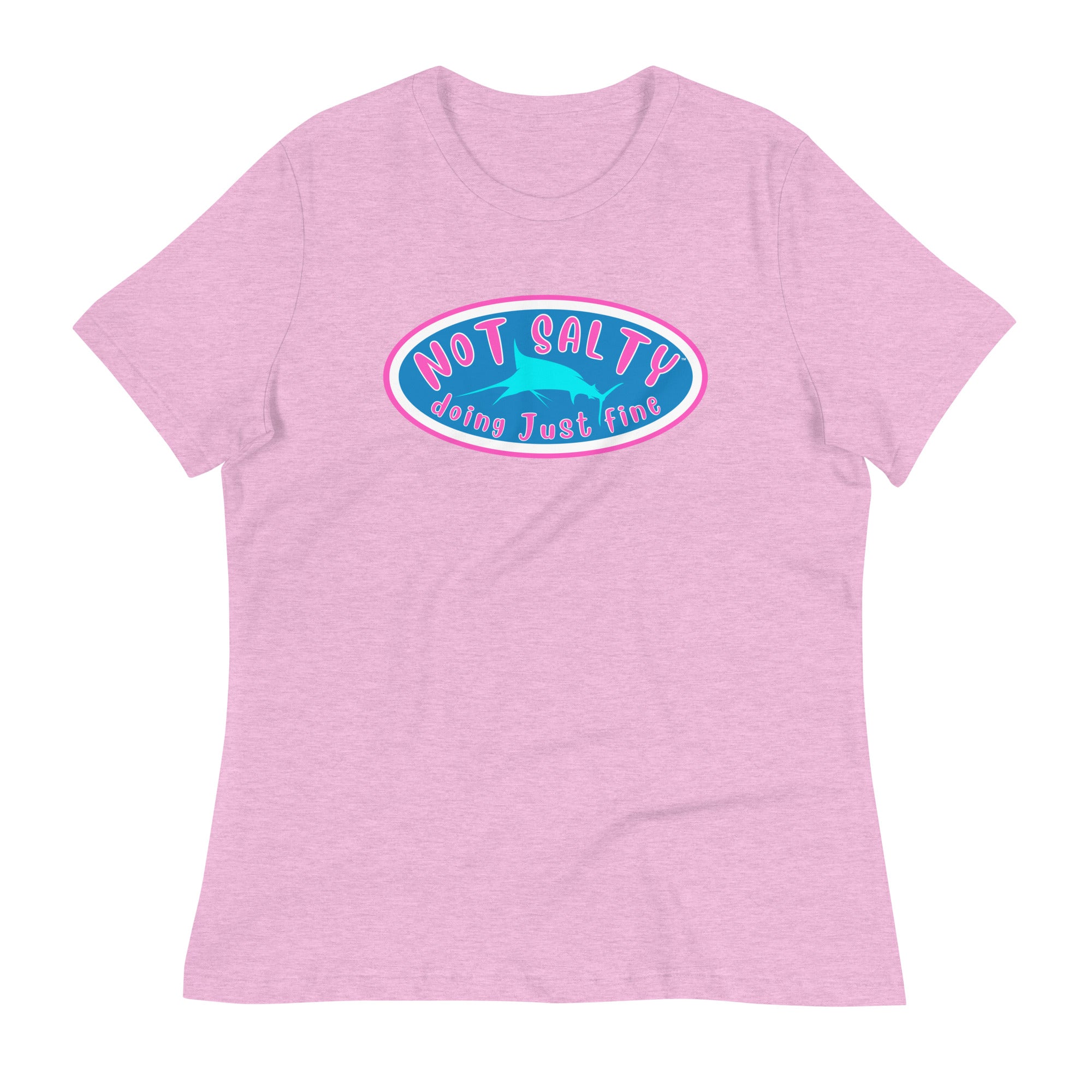 Not Salty "Lady Marlin" Women's Relaxed T-Shirt