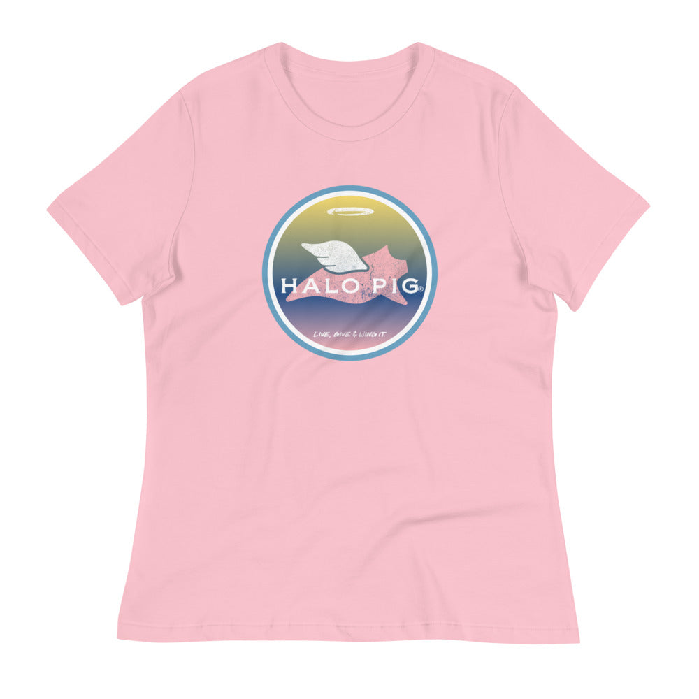 Halo Pig "Rise & Shine" Women's Relaxed T-Shirt